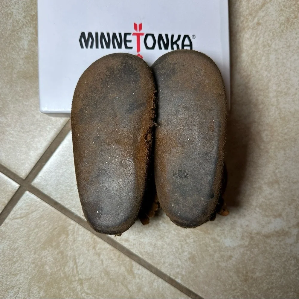 Minnetonka Baby Brown Booties